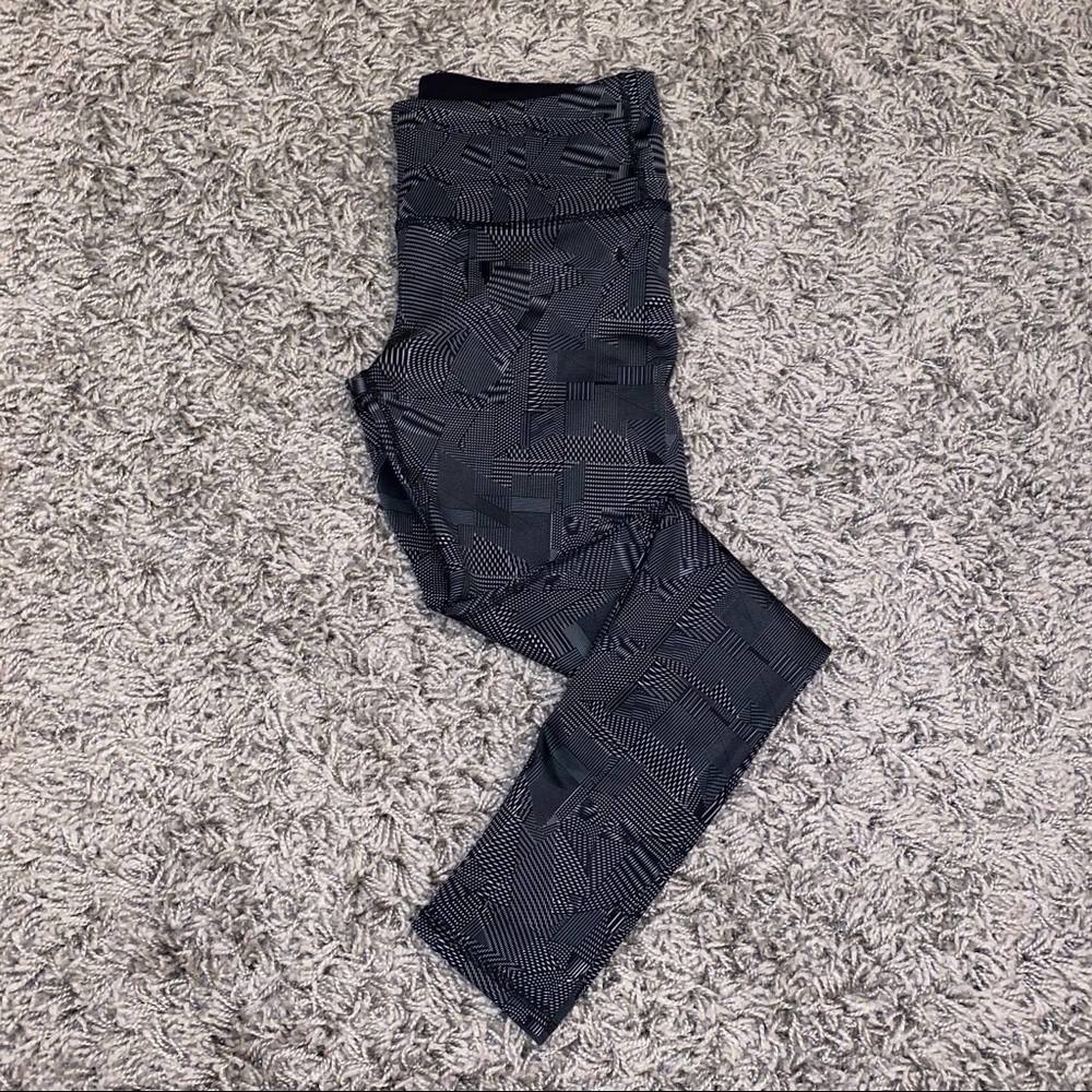 Noli Black Printed Leggings